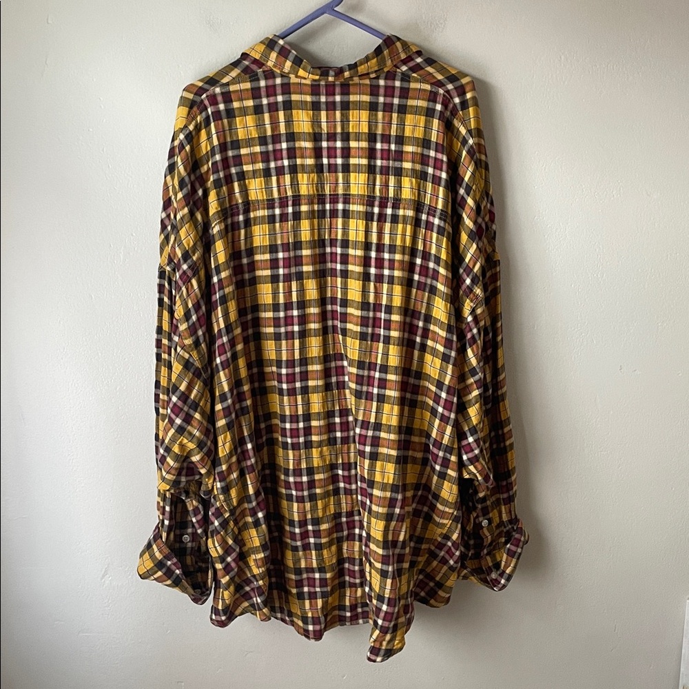 R13 Oversized plaid shirt - Picture 9 of 10